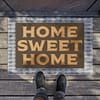 Home Sweet Home Dark Doormat