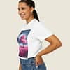 Moonlight Cherry Blossoms Unisex Garment-Dyed T-shirt - Image 21