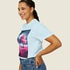 Moonlight Cherry Blossoms Unisex Garment-Dyed T-shirt - Image 34