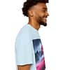 Moonlight Cherry Blossoms Unisex Garment-Dyed T-shirt - Image 38