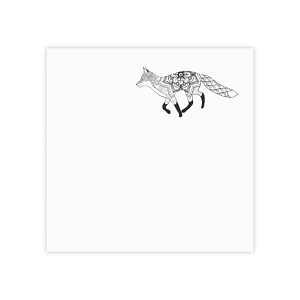 Fox Spirit Animal Post-it® Note Pads