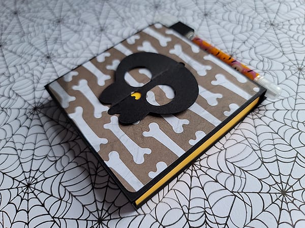 Skull Post It Notes Holder